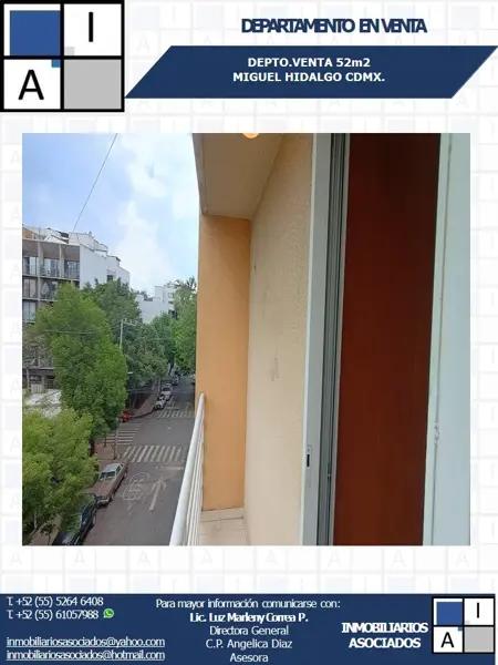 ¡DEPARTAMENTO EN VENTA! MIGUEL HIDALGO, CDMX