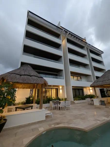 Departamento en venta segunda fila  en chicxulub puerto merida yucatan