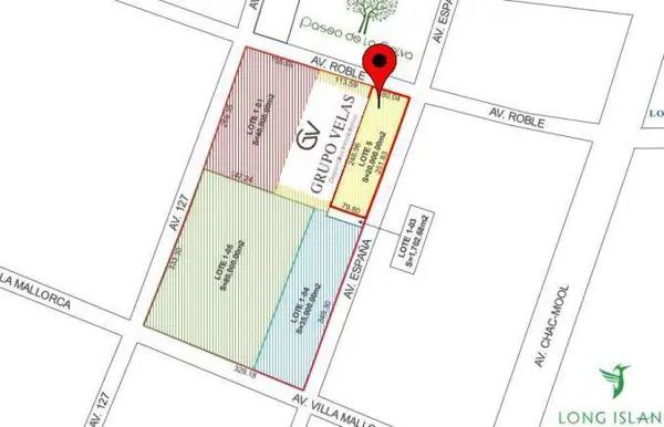 Terreno en Venta en Polígono Sur, Cancún | KC0236