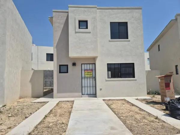Casa en Renta nueva, lista para estrenar.