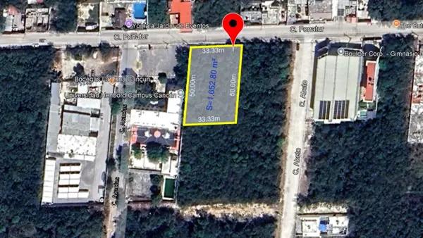 Terreno en Venta en Cancún, Quintana Roo