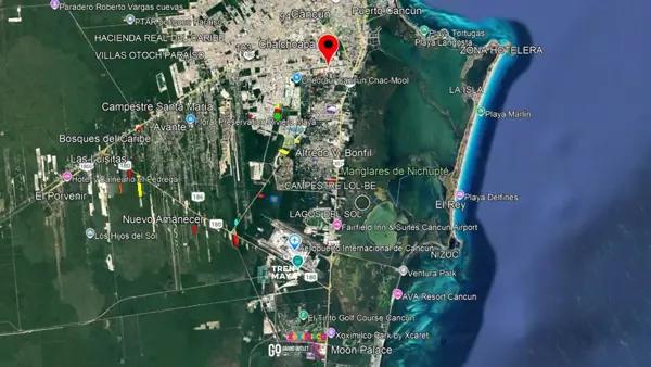 Terreno en Venta en Cancún, Quintana Roo