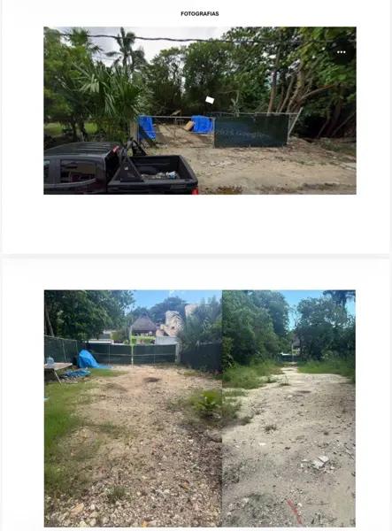 VENTA DE TERRENO A TAN SOLO 3 CUADRAS DEL MAR, EN PUERTO MORELOS