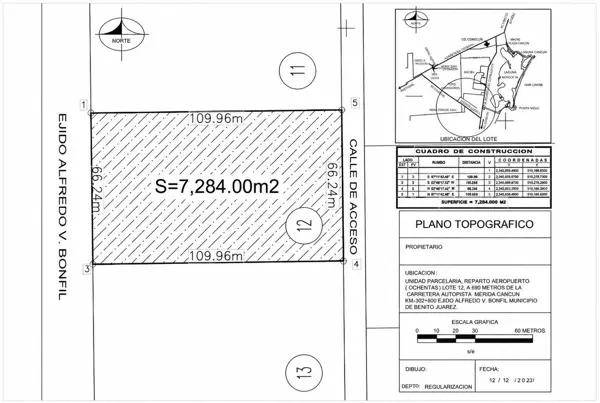 TERRENO EN VENTA ESCRITURADO,SOBRE CARRETERA MERIDA-CANCUN KM 302