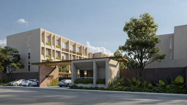 Departamento(Mod. B/C) en Venta en Santé Paseo Norte, Santa Gertrudis Copó