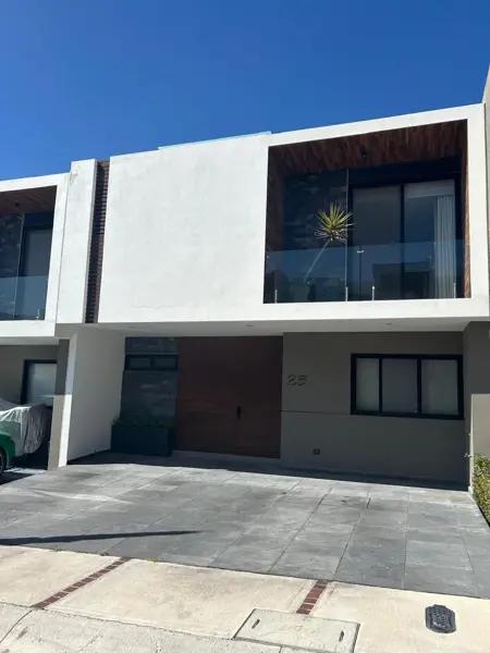 Casa nueva en venta o renta en El Olmo, El Nuevo Refugio, Querétaro | estudio PB