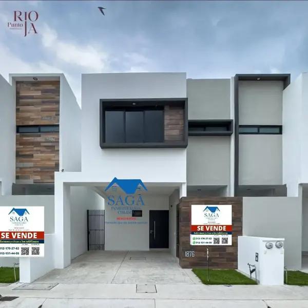 HERMOSA CASA EN VENTA CON 3 RECAMARAS Y 3 BAÑOS AL NORTE DE COLIMA