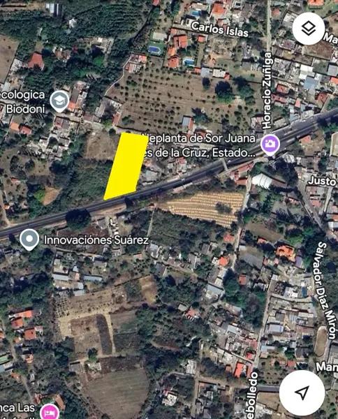 TERRENO COMERCIAL SOBRE CARRETERA 2 FRENTES