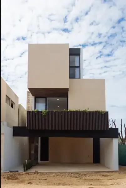 CASA 03 MODELO B 3 HABITACIONES EN VENTA EN PRIVADA EN TEMOZON NORTE