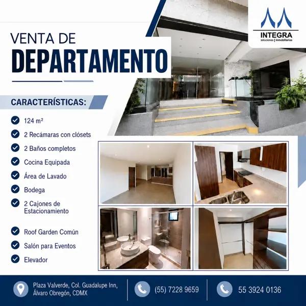 Departamento en Venta en Guadalupe Inn