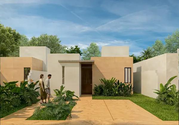 Casa(Mod.1) en Venta en Zamia Privada Residencial, Chicxulub Pueblo