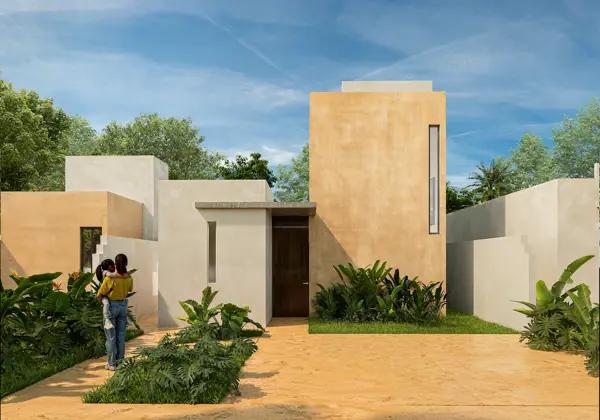 Casa(Mod.2) en Venta en Zamia Privada Residencial, Chicxulub Pueblo