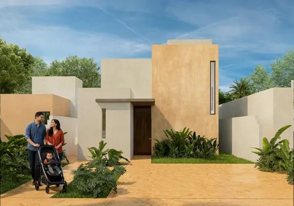 Casa(Mod.3) en Venta en Zamia Privada Residencial, Chicxulub Pueblo