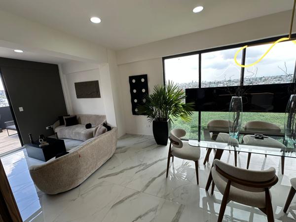 NUEVO DEPARTAMENTO EN  VENTA LOMAS DE ANGELÓPOLIS

 ÚLTIMO PISO 
TOTALMENTE AMUEBLADO