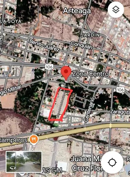 Terreno Habitacional en Venta en Arteaga