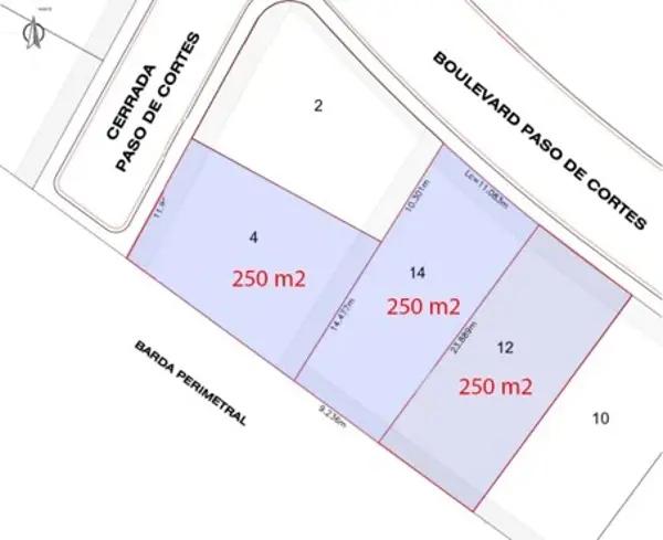 VENTA DE 3 LOTES EN TERRENO DENTRO DE FRACCIONAMIENTO POR LOMAS DE ANGELOPOLIS