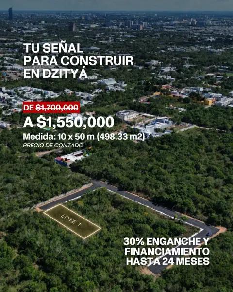 ÚLTIMO Terreno en Esquina en Venta en Aura Dzitya ÚLTIMO Terreno en Esquina en Venta en Aura Dzitya