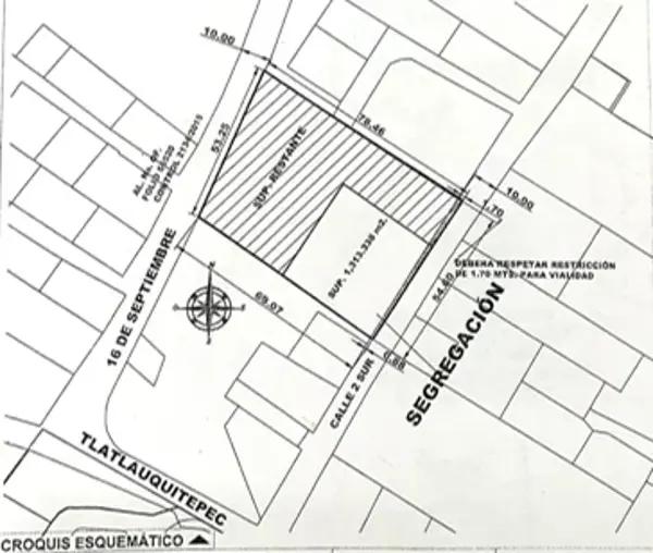 TERRENO EN VENTA A PIE DE CALLE EN SAN RAFAEL COMAC