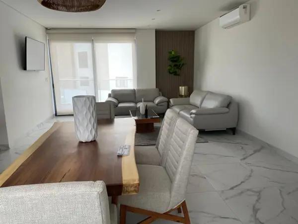 Departamento Amueblado en Renta en Torre Vento al Norte de Ags