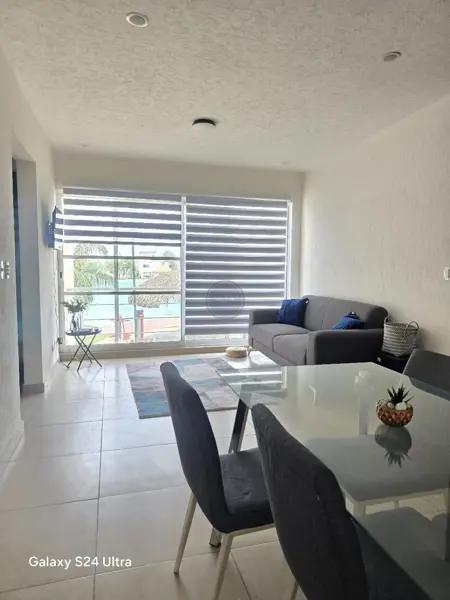 Departamento en renta amueblado en Crystal Lagoons, Apodaca