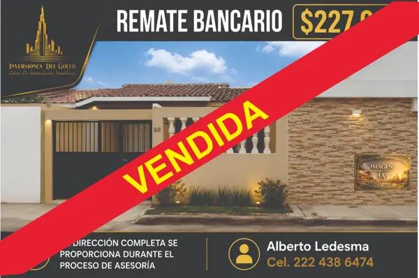 Casa en Venta: Oportunidad de Inversión en Geovillas del Puerto, Veracruz
