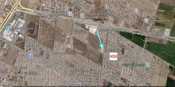 Terreno en venta en Real Toledo, Pachuca de Soto, Hidalgo