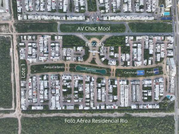 Terreno en Fraccionamiento Residencial Rio