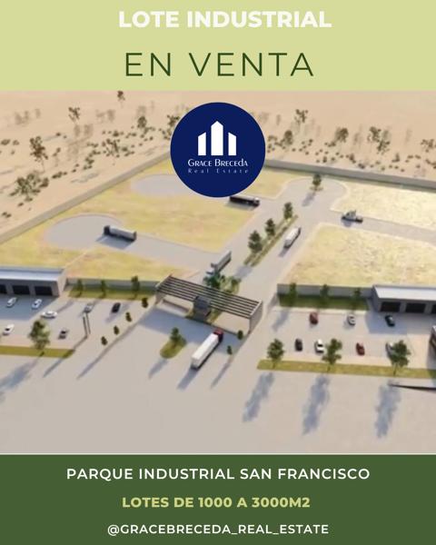 Terreno Industrial en Venta en Parque San Francisco , Torreón, Coahuila.