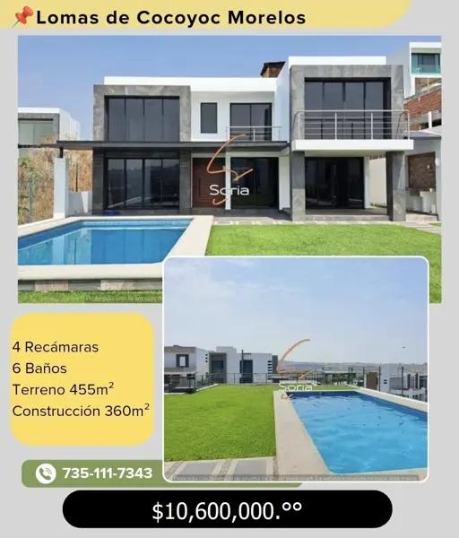 CASA EN LOMAS DE COCOYOC MORLEOS