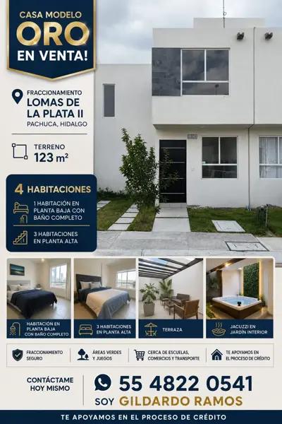 CASA ORO 4 RECAMARAS EN LOMAS DE LA PLATA II