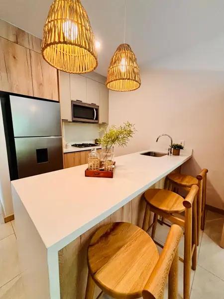Departamento de 3 Recámaras en venta cerca del Mar completamente amueblado 7 MDP