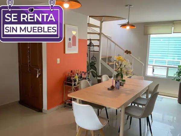 PH de 2 Niveles con Rooftop y 2 Recámaras, Calzada de las Águilas
