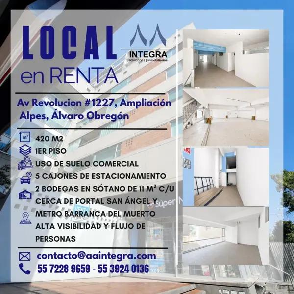Local en Renta en Revolución.