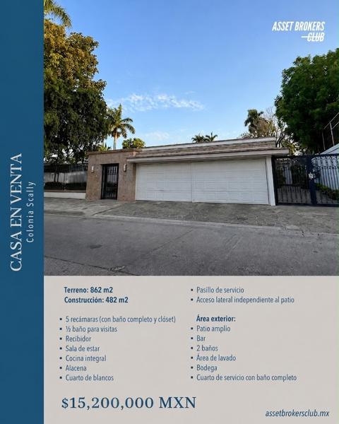 CASA EN VENTA COLONIA SCALLY