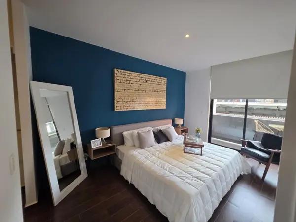 Departamento en renta en Nuevo Sur, Monterrey, con balcón y equipado