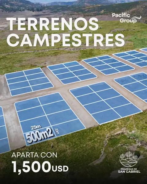 Lotes campestres en venta detras de Rancho Cassian Tijuana