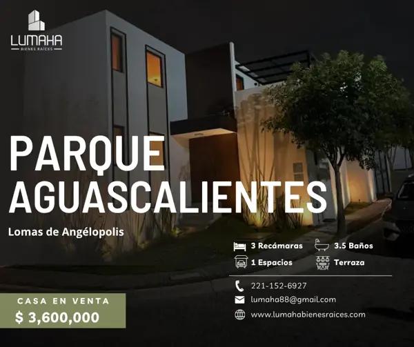 Casa en venta en Lomas de Angelópolis, San Andrés Cholula, Puebla