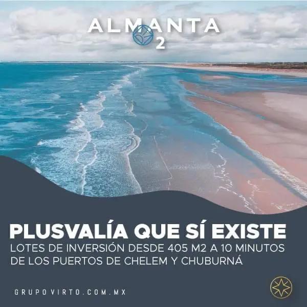 Terreno en venta en Hunucmá | Almanta a 15 minutos de la playa