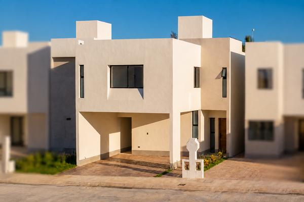 Casa frente parque en venta de 2 recámaras + alberca en Solana Tixcacal, Mérida