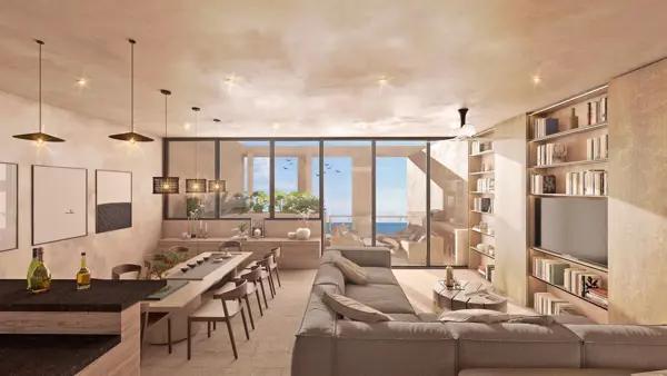 Penthouse en venta en Telchac Puerto  | Bajareque - PH1 • 3 recámaras