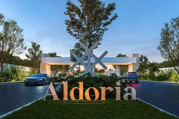 Lotes Residenciales en Venta Privada Aldoria, Conkal, Yucatán.