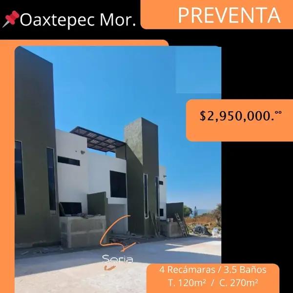 CASA EN OAXTEPEC MORELOS