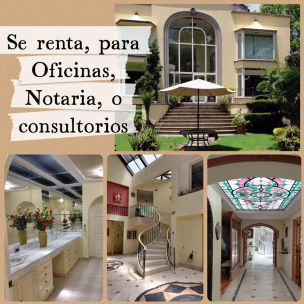 Renta residencia en Tlalpan, para negocio, notaria, Casa de descanso, Corporativo, Fundación, Etc.