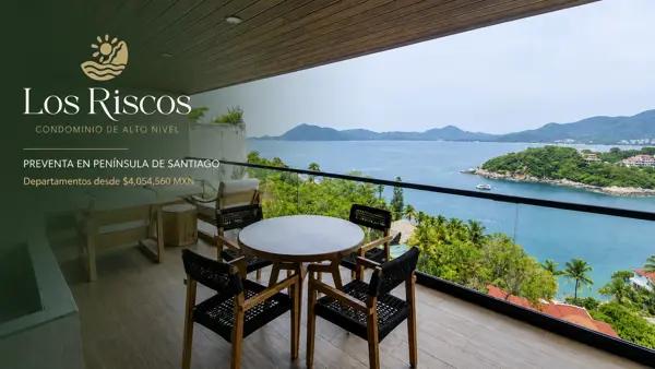 Departamentos de Lujo en Preventa con Vista al Mar en Península de Santiago, Manzanillo