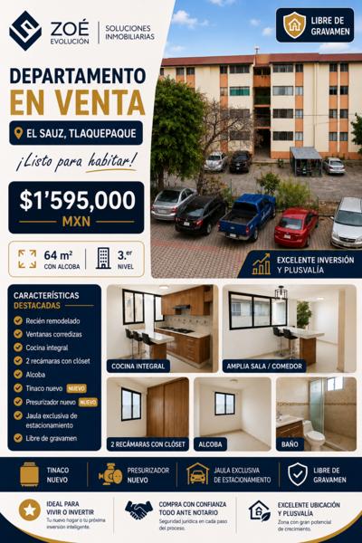 Depa recién remodelado