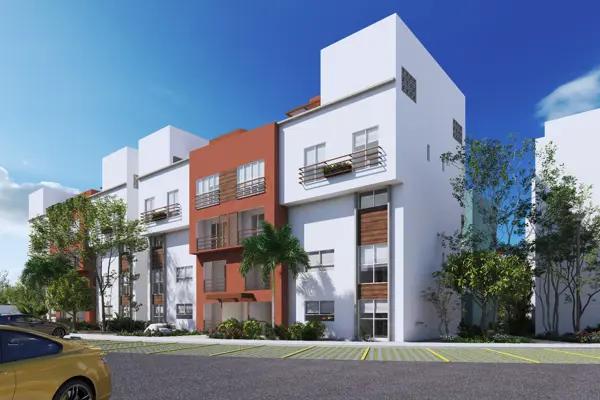 Departamento en Playa del Carmen Caracoral - Modelo Ceiba PB