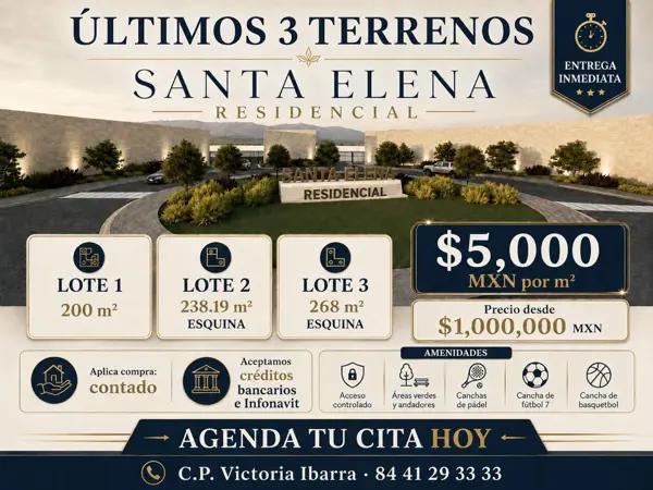 Terreno en venta en Santa Elena, Arteaga, Coahuila de Zaragoza