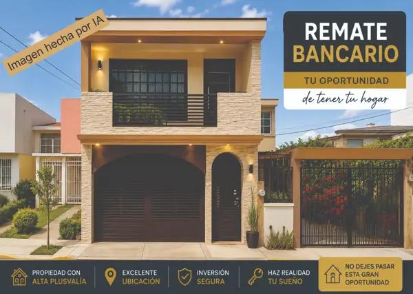 Casa en Remate en Minatitlán, Jardines de Tlalcualeya