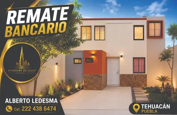Casa en Remate con Jardín en Tehuacán, Puebla - Oportunidad Única