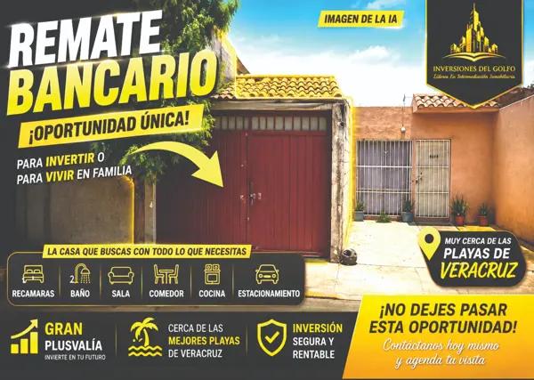 Oportunidad de Juicio Hipotecario: Casa Independiente en Geovillas los Pinos, Veracruz